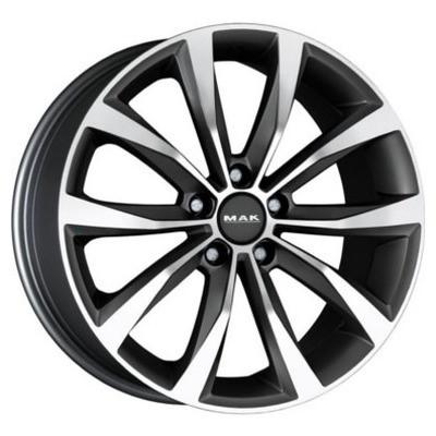 MAK WOLF 7,5x18 5x112 ET51 D66,6 Gunmetal Mirror Face