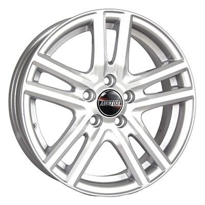 Tech Line 529 6x15 4x100 ET40 D60,1 Silver