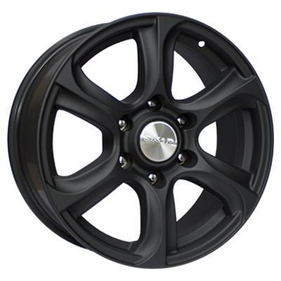 SKAD Скала 7,5x17 6x139,7 ET30 D67,1 Черный матовый