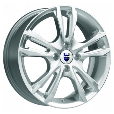 K&K Samara (KS866) 6x16 4x98 ET35 D58,5 Sil'ver