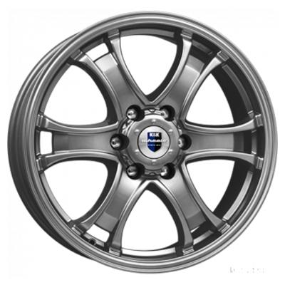 K&K Balear (KS727) 7,5x18 6x139,7 ET25 D106,1 Dark platinum