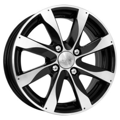 K&K Dzhemini 5,5x14 4x100 ET39 D67,1 Almaz chernyy