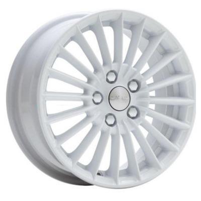 SKAD Veritas 6x15 4x114,3 ET45 D66,1 belyy