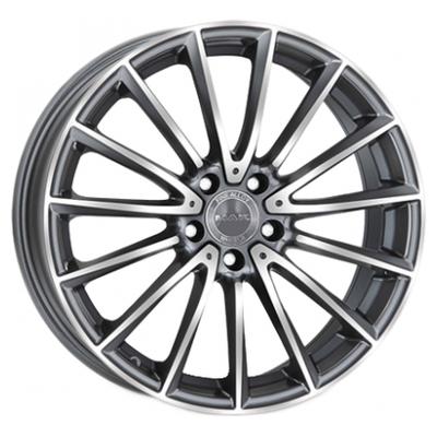 MAK Komet 7,5x17 5x112 ET48 D66,6 Gun Metallic Mirror Face