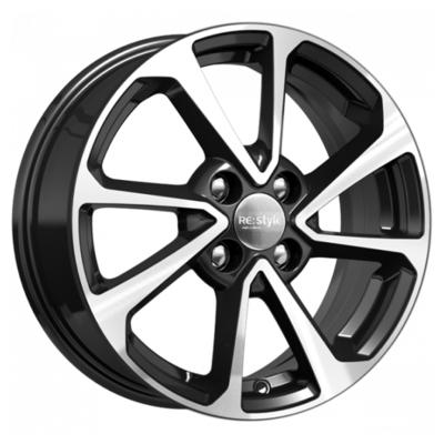 K&K KS861 6x15 4x100 ET48 D54,1 Almaz chernyy