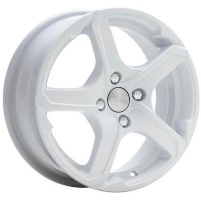 SKAD Alligator 6x15 4x100 ET48 D54,1 belyy
