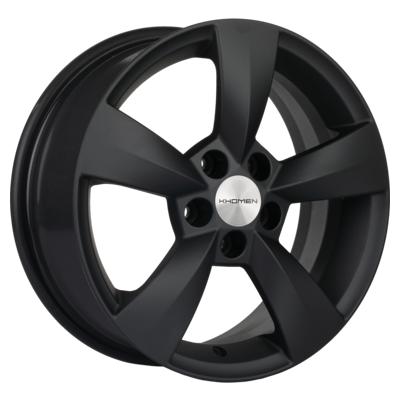 Khomen Wheels U-Spoke 1504 (15_Rapid) 6x15 5x100 ET38 D57,1 Black matt