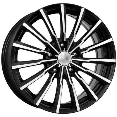 K&amp;K Akcent (KS641) 5,5x14 4x100 ET45 D56,6 Almaz chernyy