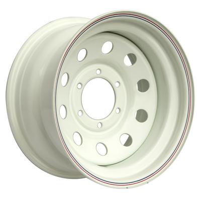 Off-Road Wheels Toyota Nissan 8x15 6x139,7 ET-19 D110 belyy