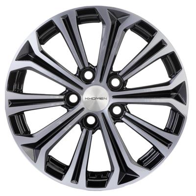 Khomen Wheels KHW1610 (Octavia) 6,5x16 5x112 ET50 D57,1 Black-FP