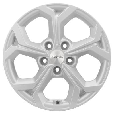 Khomen Wheels Double-Spoke 1606 (ZV 16_Corolla) 6,5x16 5x114,3 ET45 D60,1 F-Silver
