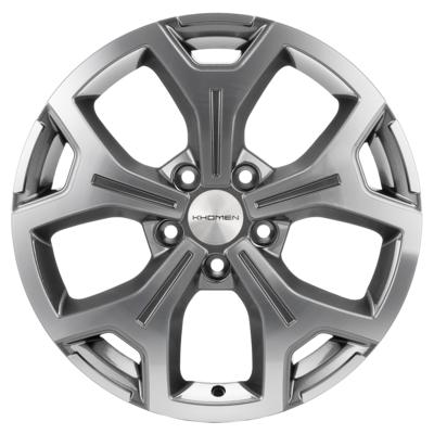 Khomen Wheels Y-Spoke 1710 (17_Kaptur/Arkana) 6,5x17 5x114,3 ET50 D66,1 Gray-FP