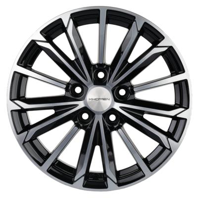 Khomen Wheels Double-Spoke 1611 (ZV 16_Qashqai) 6,5x16 5x114,3 ET40 D66,1 Black-FP