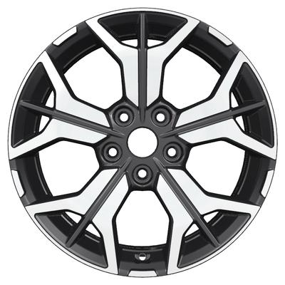 Khomen Wheels Y-Spoke 715 (ZV 17_i40) 7x17 5x114,3 ET45 D67,1 Black-FP