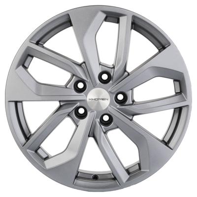 Khomen Wheels U-Spoke 703 (17_Tiguan) 7x17 5x112 ET40 D57,1 G-Silver
