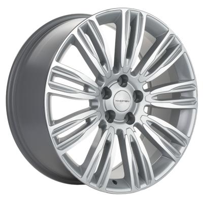 Khomen Wheels Double-Spoke 2004 (20_SantaFe) 8,5x20 5x114,3 ET48 D67,1 Brilliant Silver