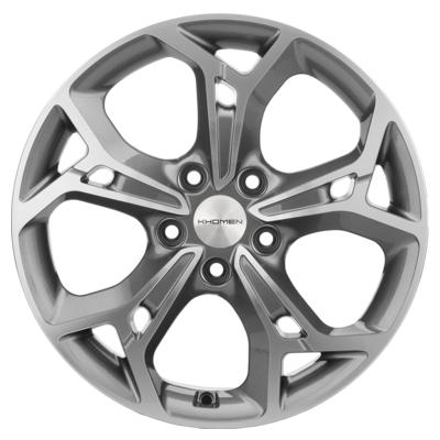 Khomen Wheels KHW1702 (Ceed) 7x17 5x114,3 ET53 D67,1 Gray-FP