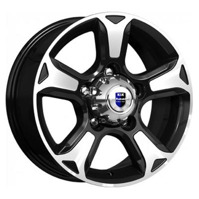 K&K Atlant (KS757) 7x16 5x139,7 ET35 D108,5 Almaz chernyy
