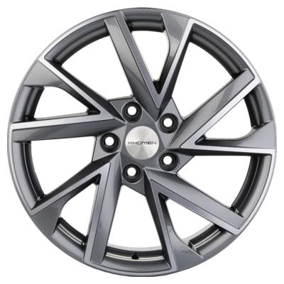 Khomen Wheels KHW1714 (RAV4) 7x17 5x114,3 ET39 D60,1 Gray-FP