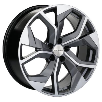 Khomen Wheels KHW2006 (Q8) 8,5x20 5x112 ET20 D66,5 Gray-FP