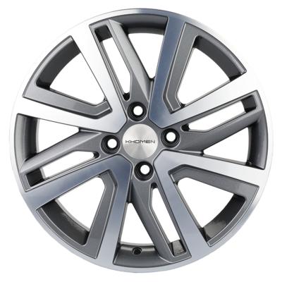 Khomen Wheels KHW1609 (Rio I/Solaris I) 6x16 4x100 ET48 D54,1 Gray-FP
