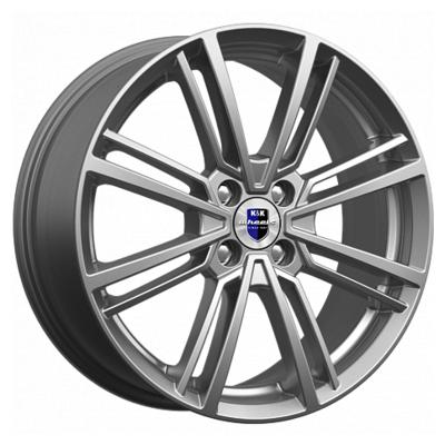K&K Erfurt (KS903) 7x17 4x100 ET41 D60,1 Dark platinum