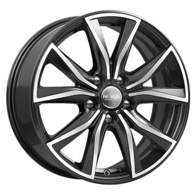 K&K KS867 7x17 5x112 ET40 D57,1 Almaz chernyy