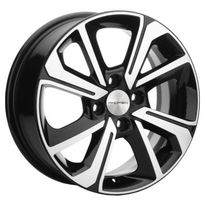 Khomen Wheels KHW1501 (Lada Granta) 6x15 4x98 ET36 D58,6 Black-FP