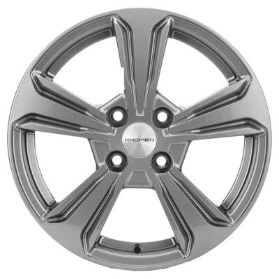 Khomen Wheels KHW1502 (Solaris II) 6x15 4x100 ET46 D54,1 Gray