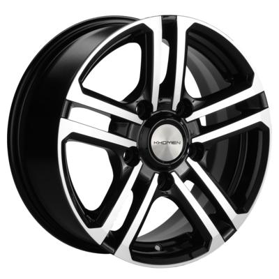 Khomen Wheels KHW1602 (Niva 4x4) 6,5x16 5x139,7 ET40 D98,5 Black-FP