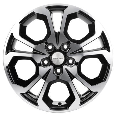 Khomen Wheels KHW1711 (Ceed) 6,5x17 5x114,3 ET50 D67,1 Black-FP