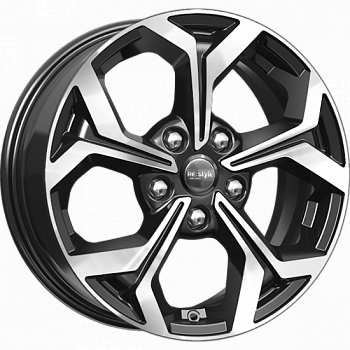 K&K КС878 6,5x16 5x114,3 ET45 D67,1 Алмаз черный