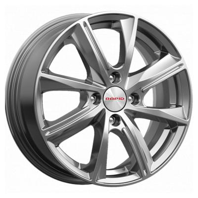 K&amp;K Arnar-original (KS890) 6x15 4x100 ET50 D60,1 Dark platinum