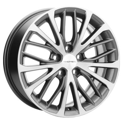 Khomen Wheels KHW1705 (Chery Tiggo) 7x17 5x108 ET40 D60,1 Gray-FP