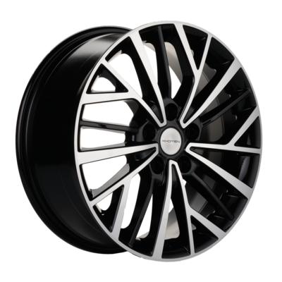 Khomen Wheels KHW1717 (Kodiaq/Tiguan) 7x17 5x112 ET40 D57,1 Black-FP
