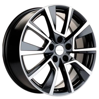 Khomen Wheels KHW1802 (Coolray) 7x18 5x114,3 ET50 D54,1 Black-FP