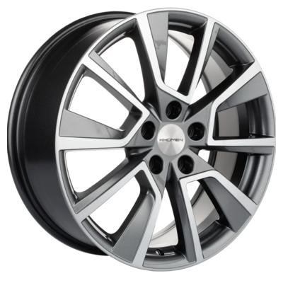 Khomen Wheels KHW1802 (Coolray) 7x18 5x114,3 ET50 D54,1 Gray-FP