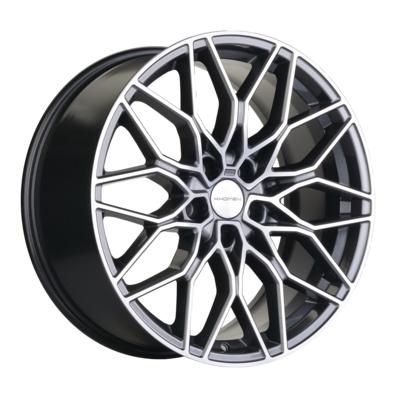 Khomen Wheels KHW1902 (3/4/5/6 Rear) 9,5x19 5x112 ET40 D66,6 Gray-FP