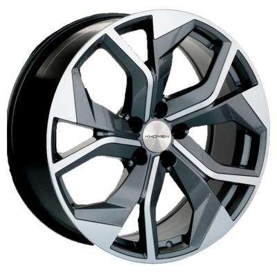 Khomen Wheels KHW2006 (Touareg) 8,5x20 5x112 ET33 D66,6 Gray-FP