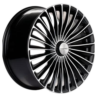 Khomen Wheels KHW2008 (Turbo II S-class) 8,5x20 5x112 ET38 D66,6 Black-FP
