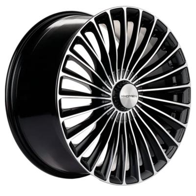 Khomen Wheels KHW2008 (Turbo II S-class) 9,5x20 5x112 ET38 D66,6 Black-FP