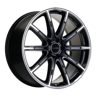 Khomen Wheels KHW2102 (GLS/GLE) 9,5x21 5x112 ET45 D66,6 Black-FP