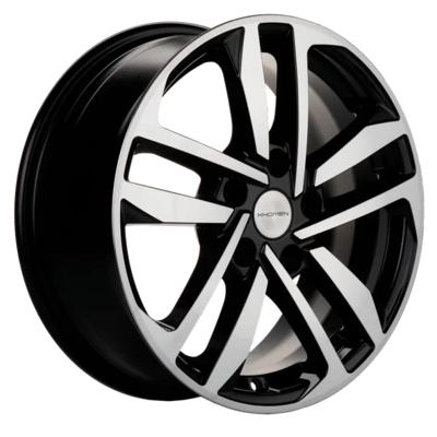 Khomen Wheels KHW1612 (Polo) 6,5x16 5x100 ET39 D57,1 Black-FP