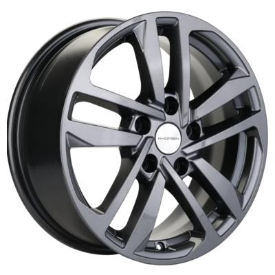 Khomen Wheels KHW1612 (Polo) 6,5x16 5x100 ET39 D57,1 Gray