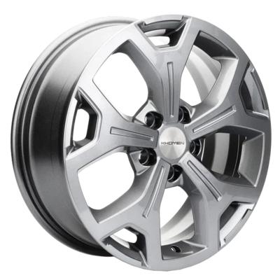 Khomen Wheels KHW1710 (Haval F7/F7x) 6,5x17 5x114,3 ET40 D64,1 Gray