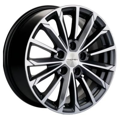 Khomen Wheels KHW1611 (Seltos/Soul) 6,5x16 5x114,3 ET44 D67,1 Gray-FP