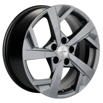 Khomen Wheels KHW1712 (Tiguan) 7x17 5x112 ET43 D57,1 G-Silver