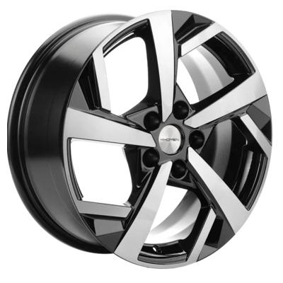 Khomen Wheels KHW1712 (Haval Jolion) 7x17 5x114,3 ET37 D66,5 Black-FP