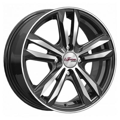 iFREE Maskot 6x15 4x100 ET46 D54,1 Blek Dzhek