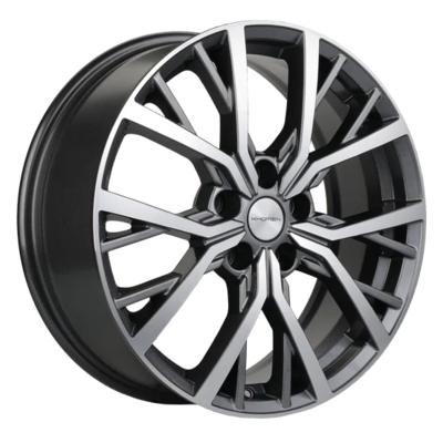 Khomen Wheels KHW1806 (Karoq) 7x18 5x112 ET45 D57,1 Gray-FP